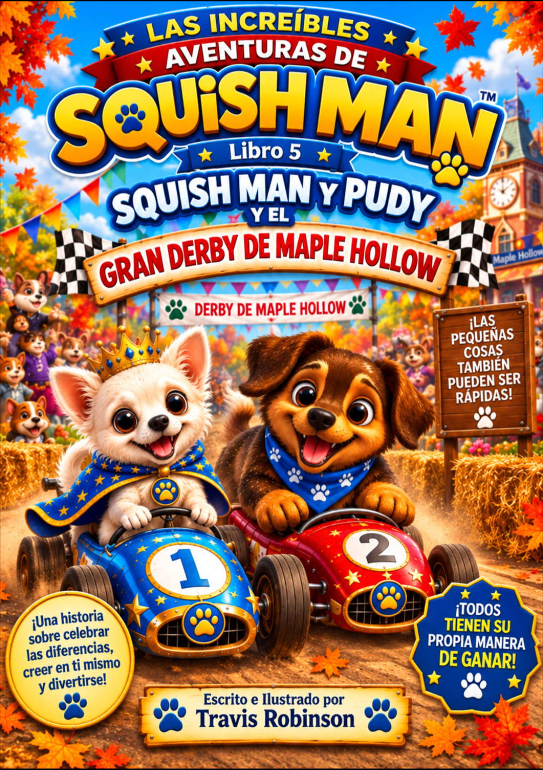 Squish Man Spanish Activity & Learning Edition cover