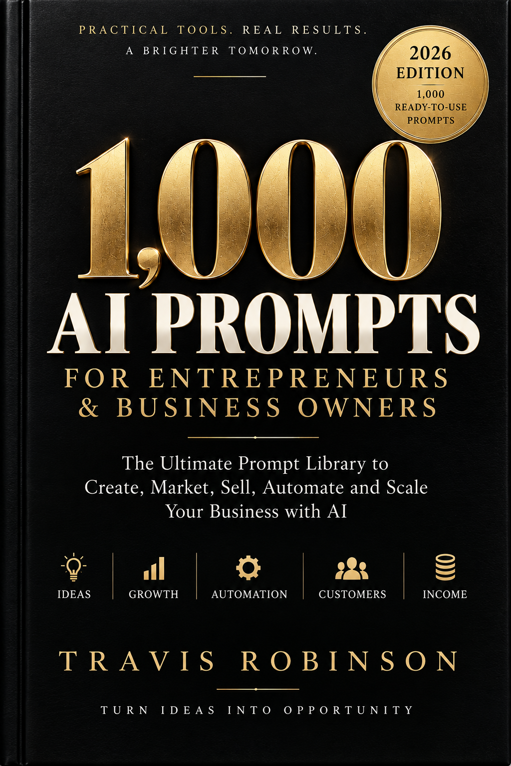 1000 AI Prompts for Entrepreneurs cover