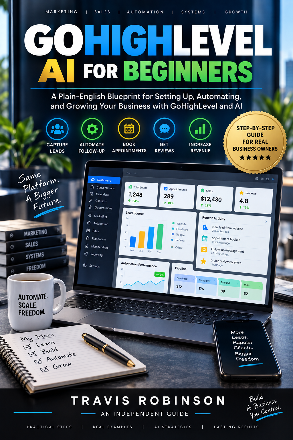 GoHighLevel AI for Beginners cover