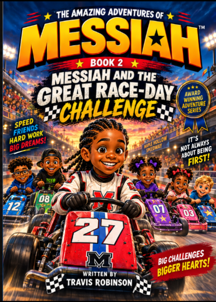 Messiah and the Great Race-Day Challenge — Messiah Adventures book cover